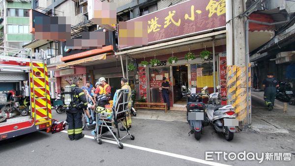 大安區港式餐廳氣爆 3名員工重傷送醫