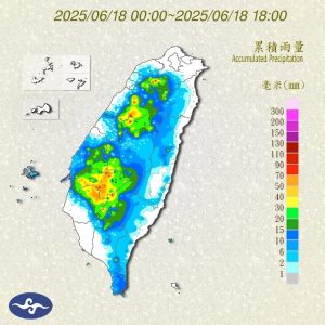 苗栗泰安雨勢驚人127毫米！氣象署：19日西半部山區午後慎防大雨、高溫