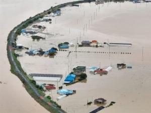 韓國梅雨災情擴大！忠清南道洪患釀3死、上千人緊急撤離
