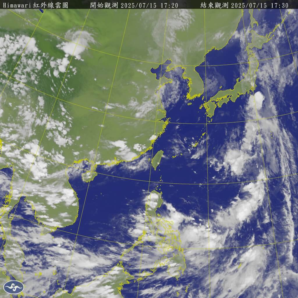 熱到爆!大台北16日飆36度以上 颱風「薇帕」最快18日生成、花東防豪雨