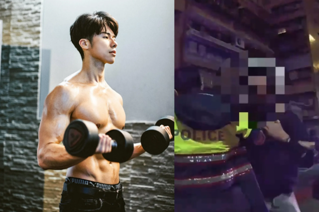 蔣政酒駕騎重機還出拳襲警？從健身網紅到爭議纏身　大安區凌晨失控遭送辦