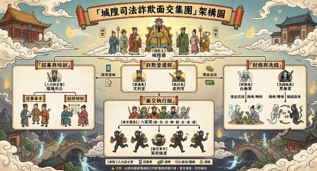 彰化黑幫詐團曝光！呂金霖組「城隍車隊」涉擄人勒贖，還扯出三國分工？
