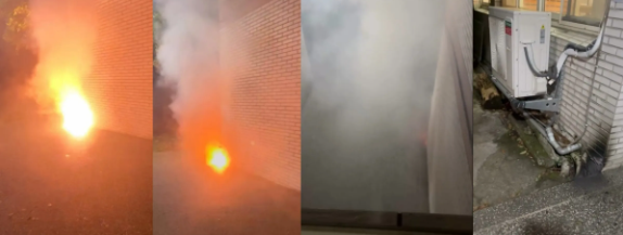 清華大學宿舍凌晨突然竄火?濃煙、爆裂聲嚇醒學生,7個分隊急衝校園搶救