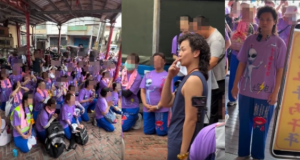 鄔馨茹外星人團服、盾牌護駕吵翻？台東玄濟宮南下屏東遶境，圤智雨開轟9大爭議點