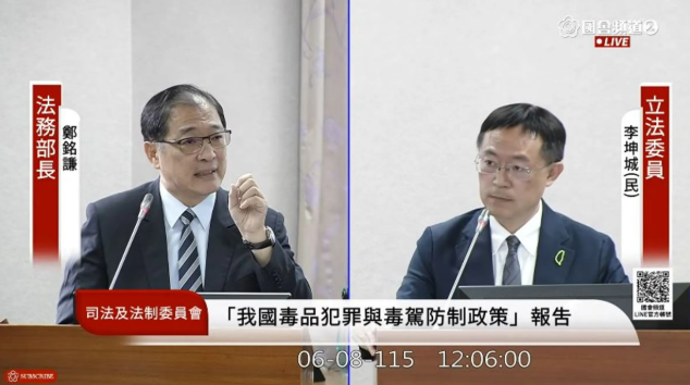 彰化2起重大毒駕案都放人？同一法官裁定無保請回，法務部長鄭銘謙直呼無法接受