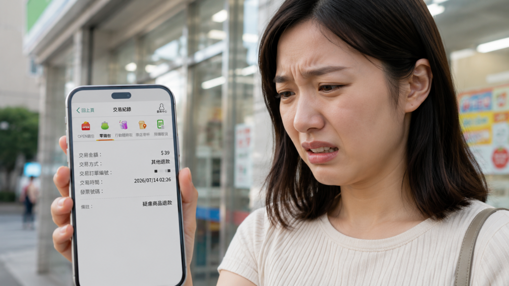7-ELEVEN毒油退款今入帳　網友看到「疑慮商品退款」崩潰：我吃到了（ 圖／Ai生成）