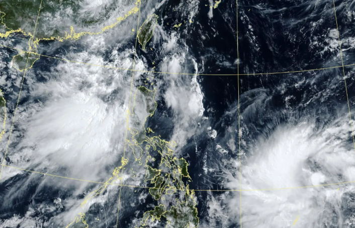 巴威颱風遠離後天氣仍不穩　南方水氣北上，午後大雷雨要注意（熱帶 擾動圖：吳聖宇臉書）