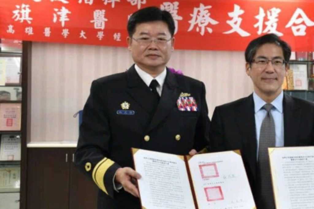 海軍前少將施武樵涉收光電回扣，遭裁定羈押禁見（圖／中華民國海軍臉書）